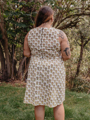 Sydney Sleeveless Plus Size Dress - Marigold