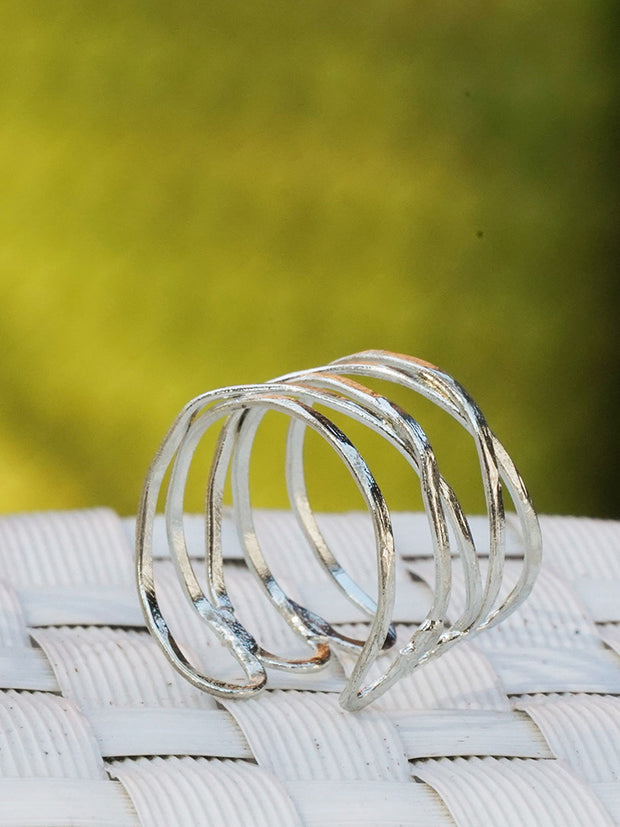 Wind And Water Ring - Silver