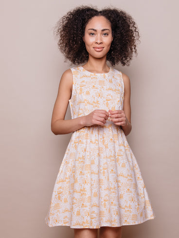Dilly Dally Dress - Voyager Sand