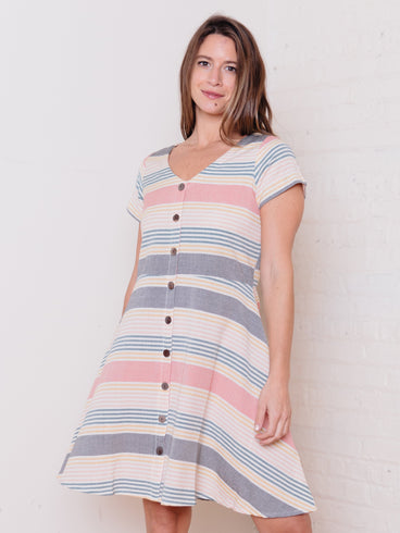 Daydreamer Dress - Summer Stripe
