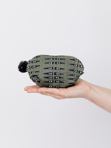 Crescent Pouch by Graymarket Design - Ana Olive