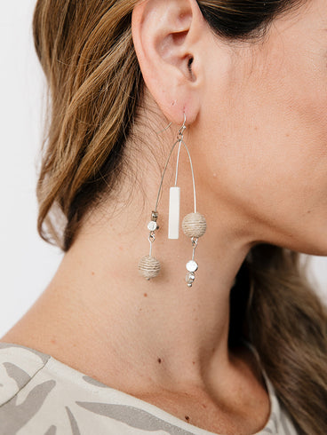 Kelsey Mobile Earrings - Silver