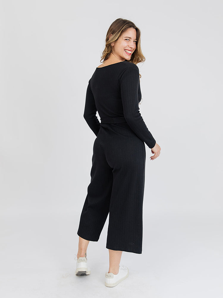 Culotte Jumpsuit Black