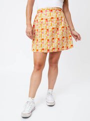 Val Mini Skirt - OOAK Turmeric