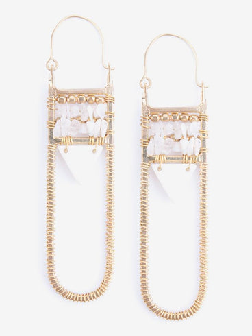 Maya Hook Earrings - Gold