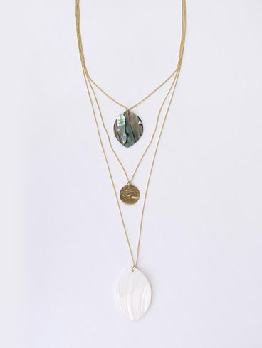 Sand And Sea Necklace - Shell