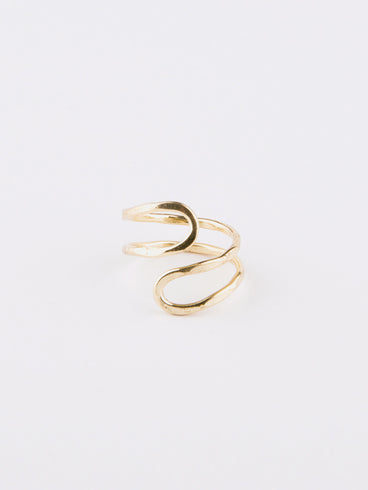 Meander Ring - Gold