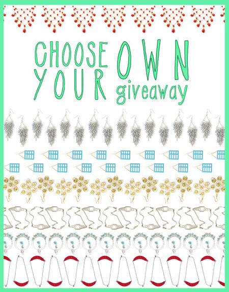 CHOOSE YOUR OWN (JEWELRY) GIVEAWAY