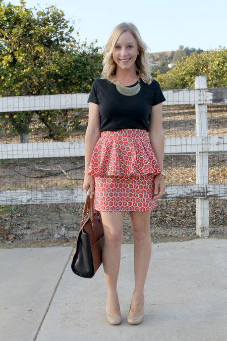 BLOGGER STYLE: A STATEMENT-MAKING SKIRT