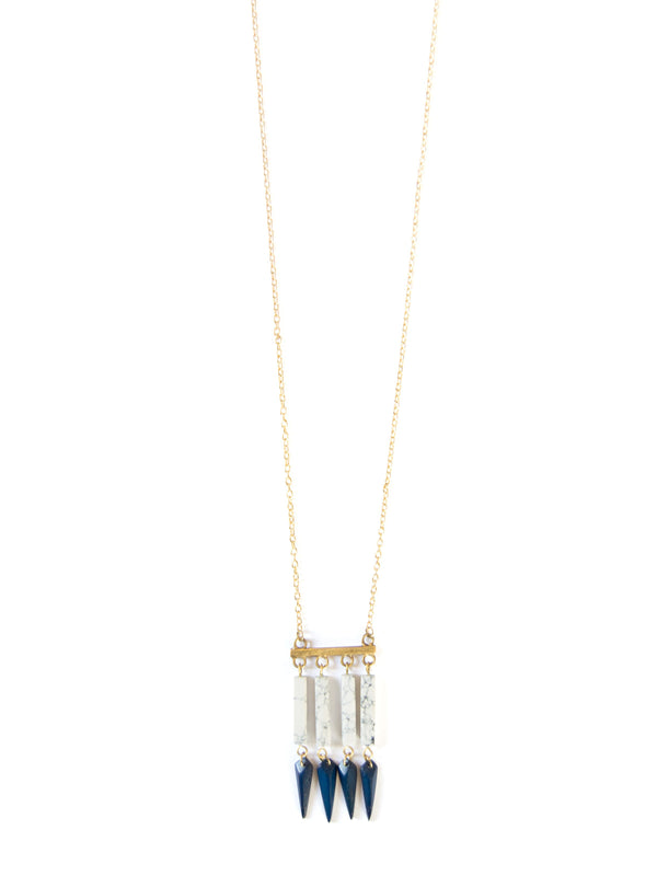 Huntress Necklace - Navy