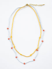 Aster Beaded Necklace - Multi