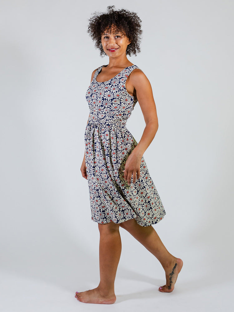 Asheville Dress Matisse Navy - Fair Trade Dresses | Mata Traders