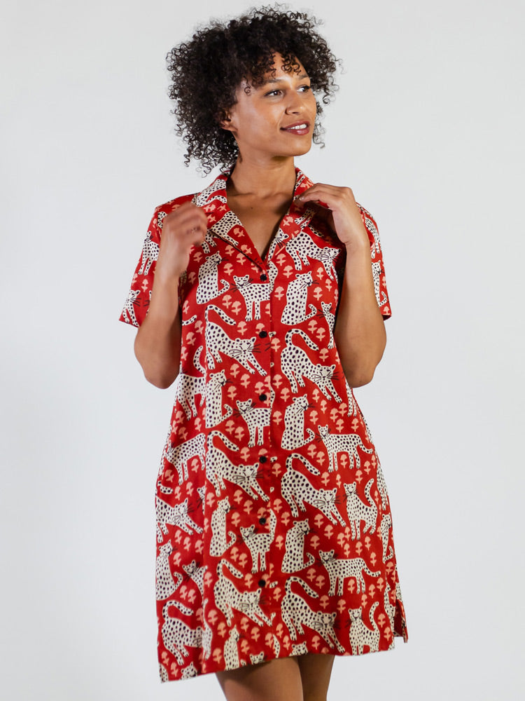 poppy shirt dress Poppy Toss Shirtdress