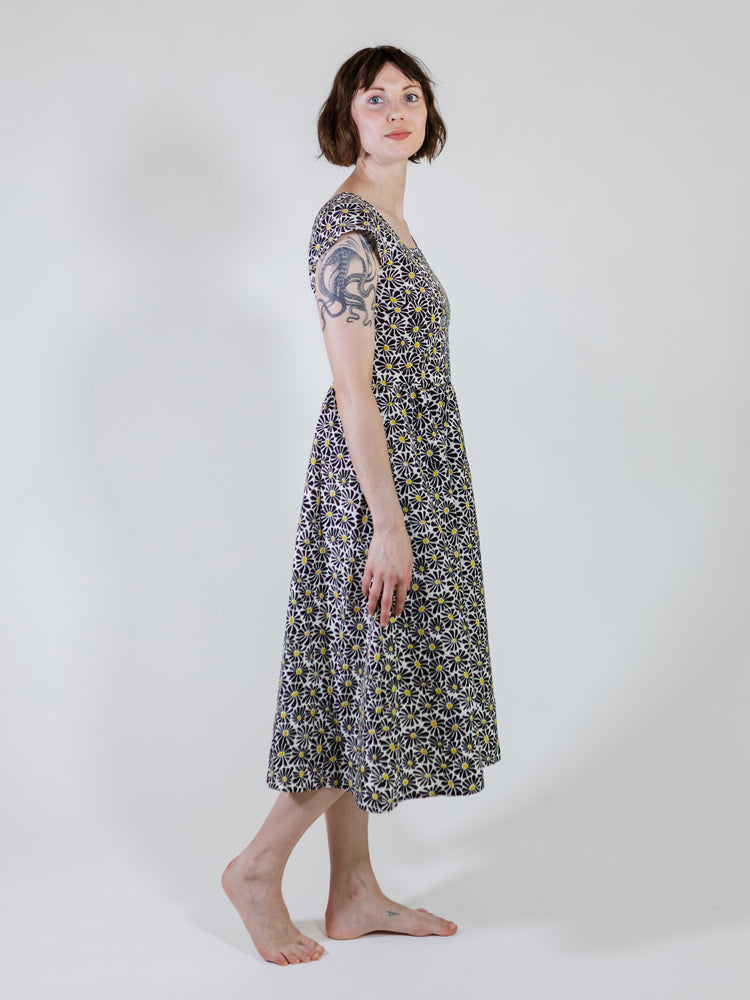 matisse midi dress Matisse Ruched Strapless Cotton Midi Dress Floral