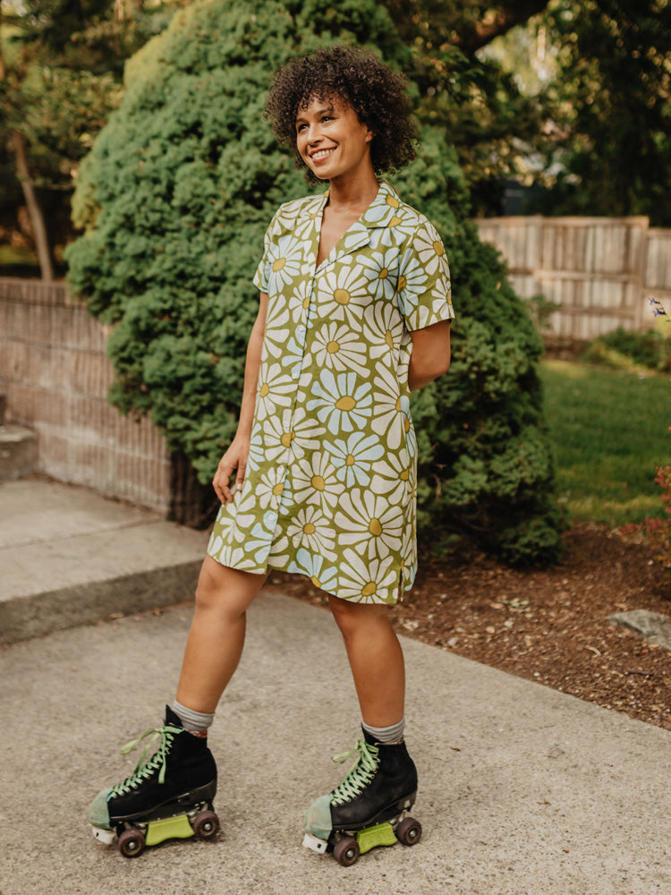 Camp Dress Pear Flowers - Fair Trade Dresses | Mata Traders