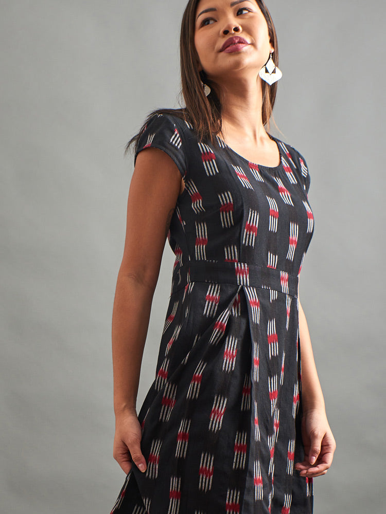 pleat dress vintage vintage inspired grey pleated dress with velvet contrast custom made swing skirt 50s 60s