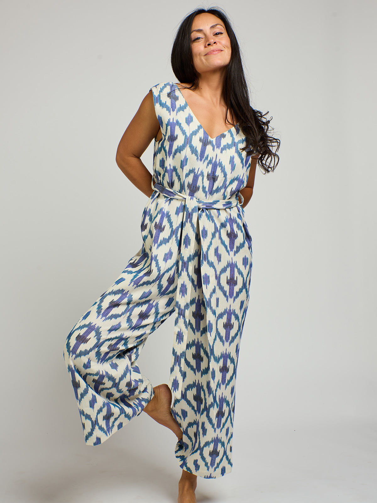 オールインワン・サロペット THE ATTICO FW24 JUMPSUIT DRAPED (247WCO14A014 100) VW4004HMD_SP24_W_ECOMM_jumpsui