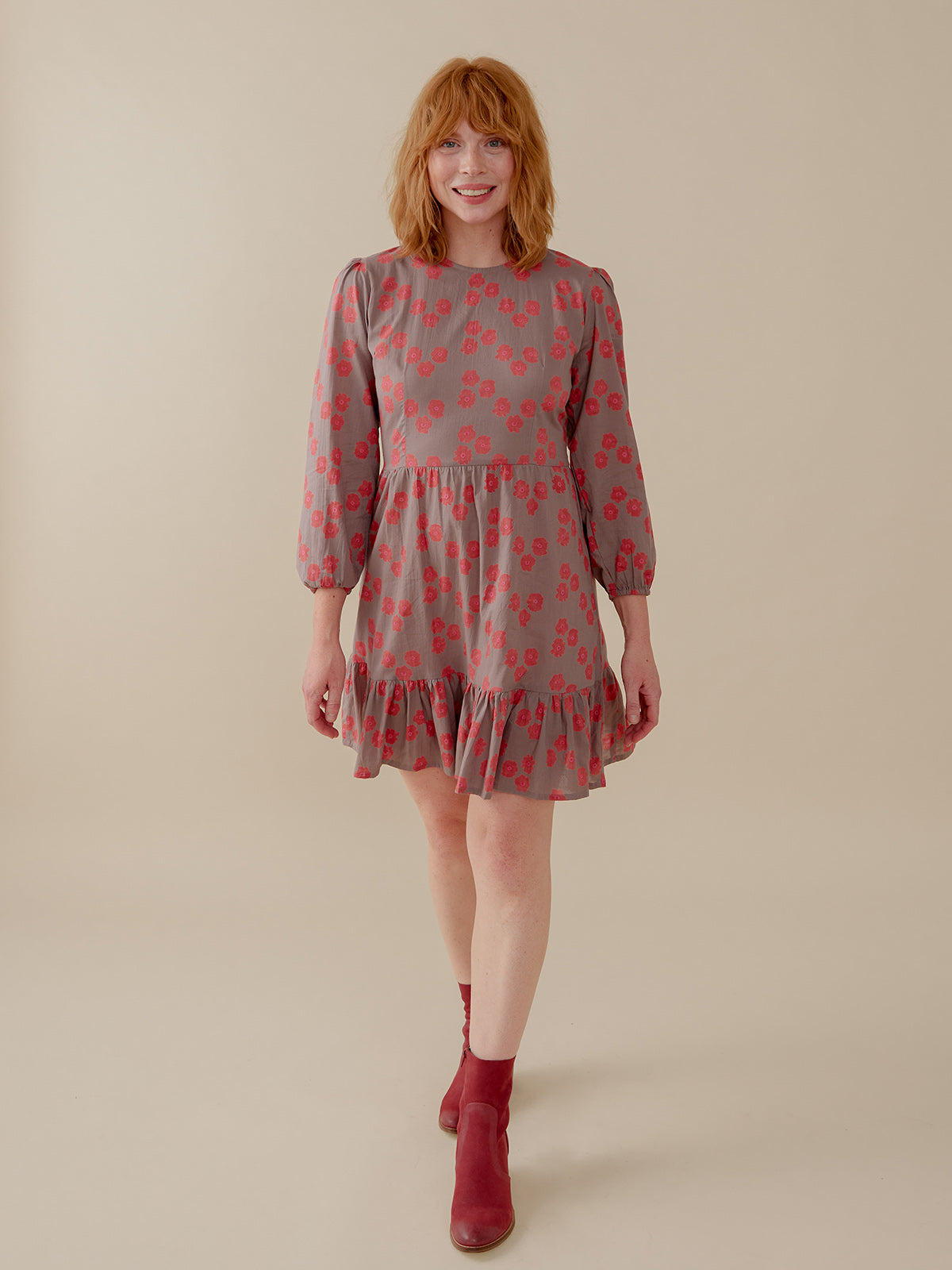アンドマリー　Fur pocket mini dress ANDMARY】Fur pocket mini dress