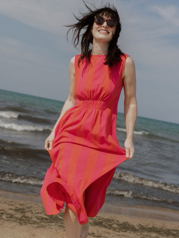 Cotton Fit & Flare Dresses for Women| Ethical Fashion | Mata Traders Cotton Fit & Flare Dresses for Women| Ethical Fashion | Mata Traders