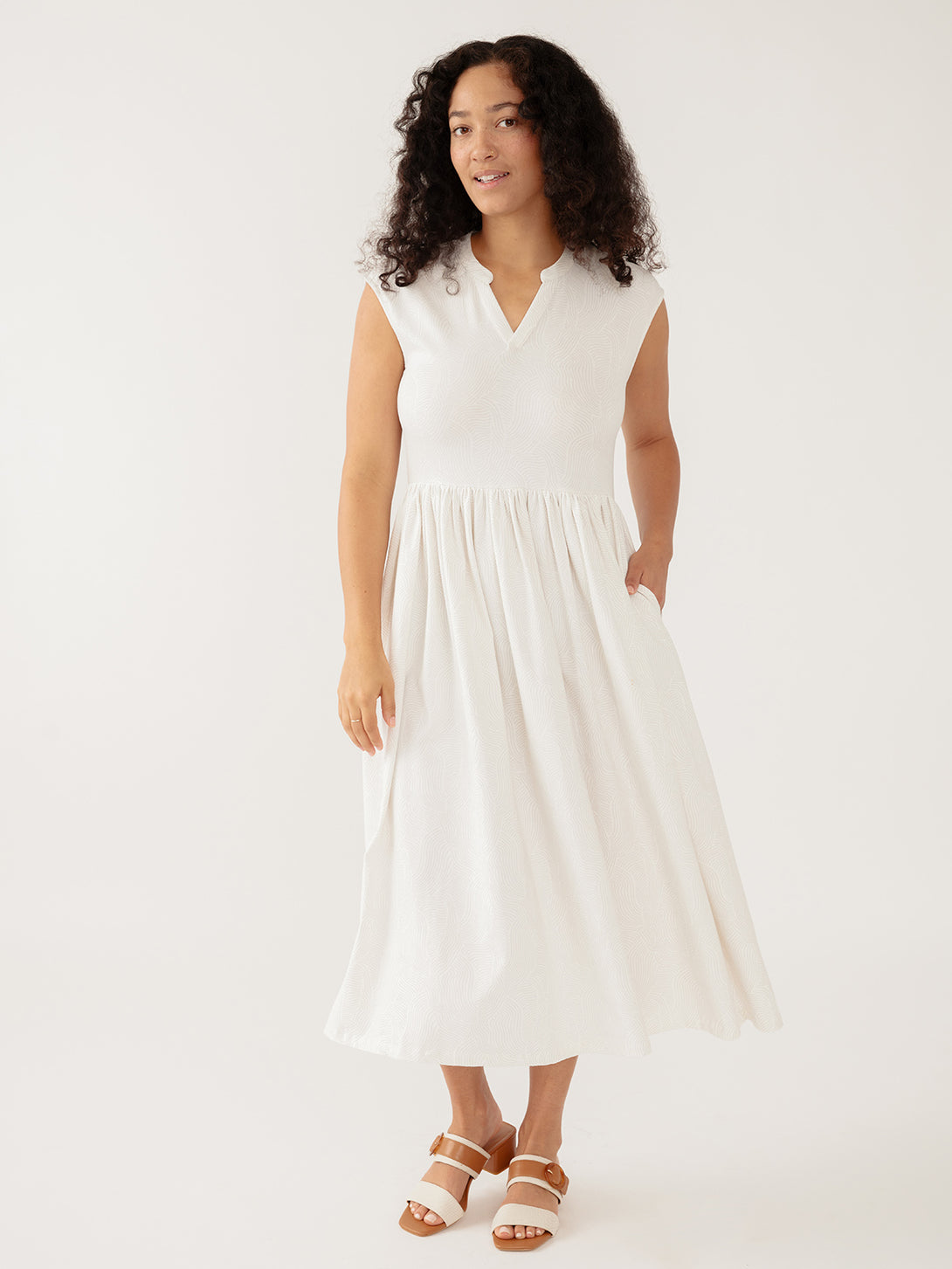 jersey cotton maxi dresses Reiss Delia