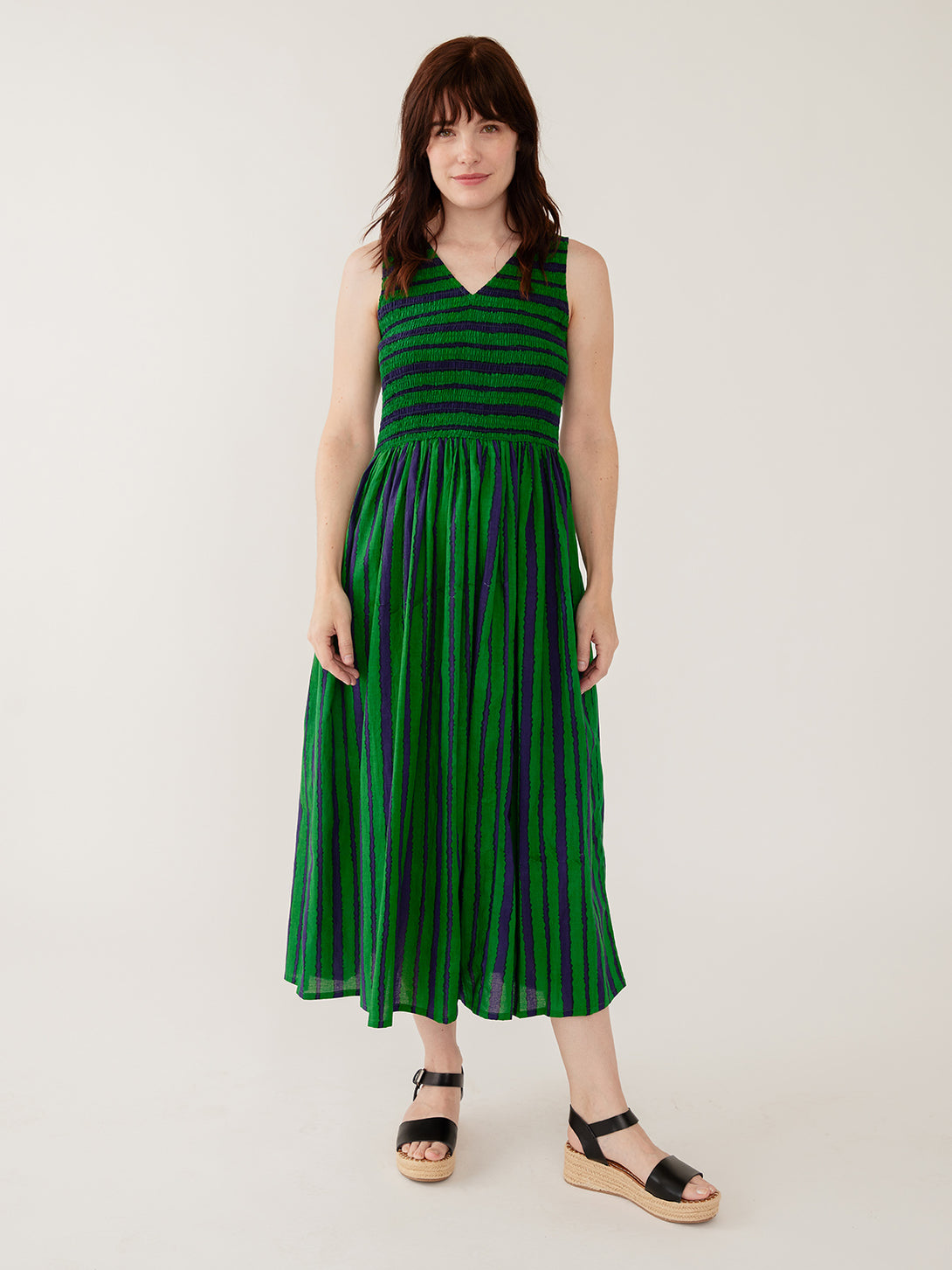 sleeveless emerald green dress Mayoral Girls Dark Tiered Dress Girls Kids 8 year Green Linen By Childrensalon