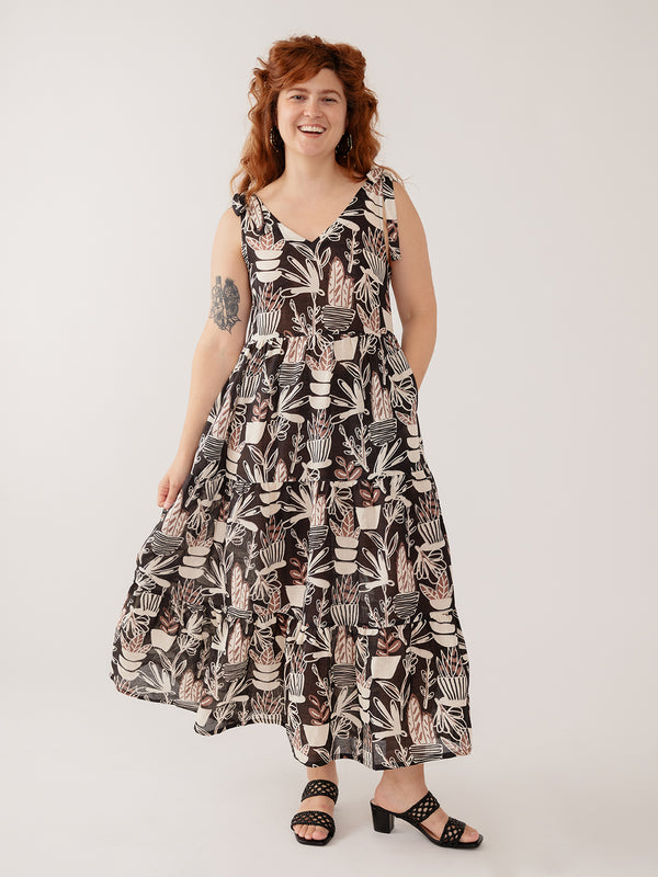 Fair Trade Dresses with Pockets - Sustainable Vintage Style | Mata Traders