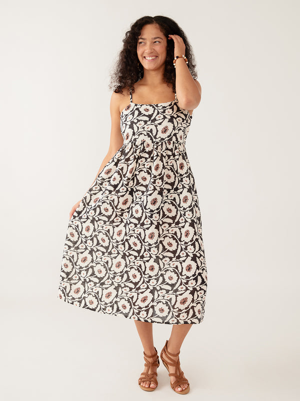 Cotton Fit & Flare Dresses for Women| Ethical Fashion | Mata Traders Cotton Fit & Flare Dresses for Women| Ethical Fashion | Mata Traders