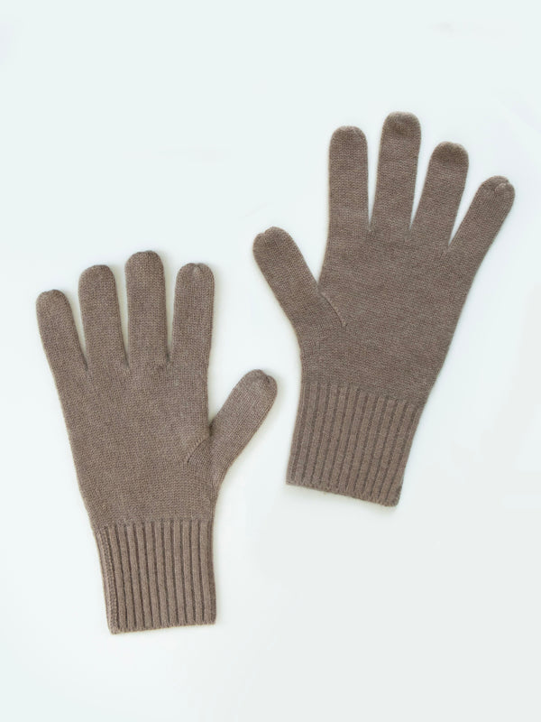 Cashmere Gloves - Taupe Cashmere