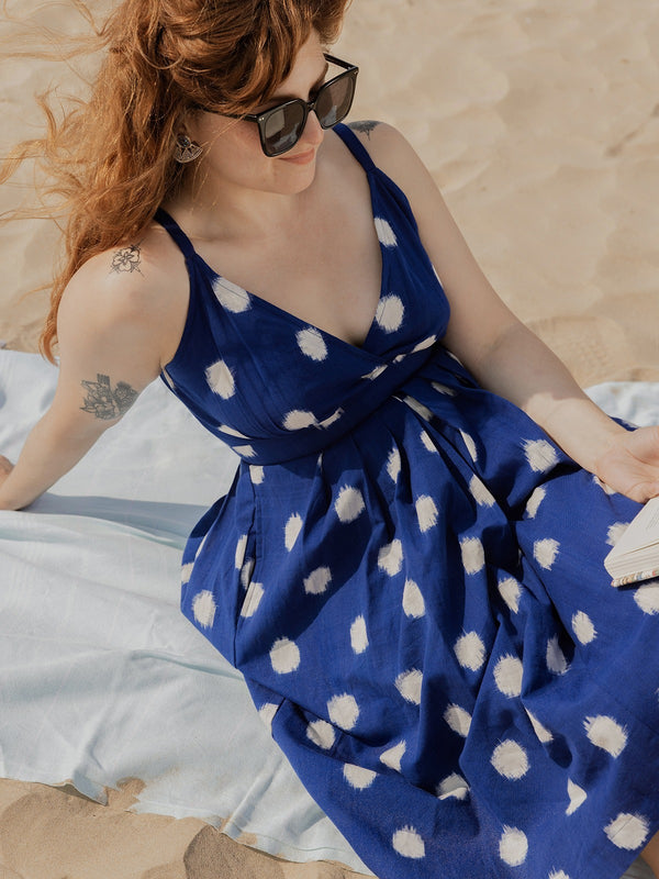 Cotton Fit & Flare Dresses for Women| Ethical Fashion | Mata Traders