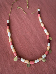 Emily Necklace Coral