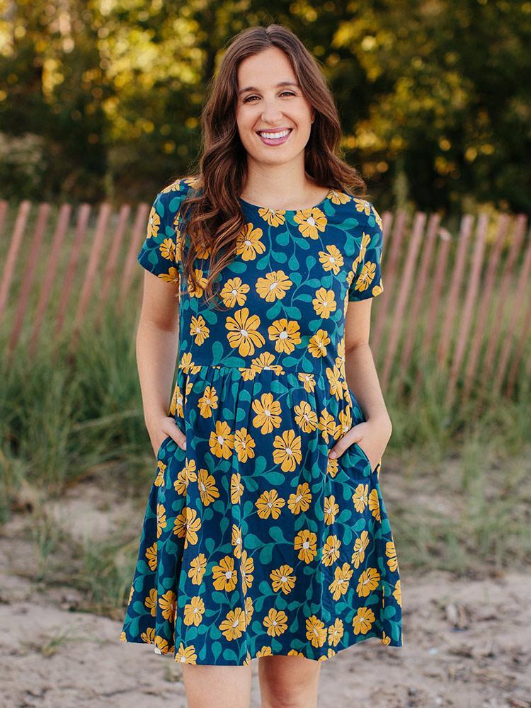Serenade Dress Sunflower - Fair Trade Dresses | Mata Traders
