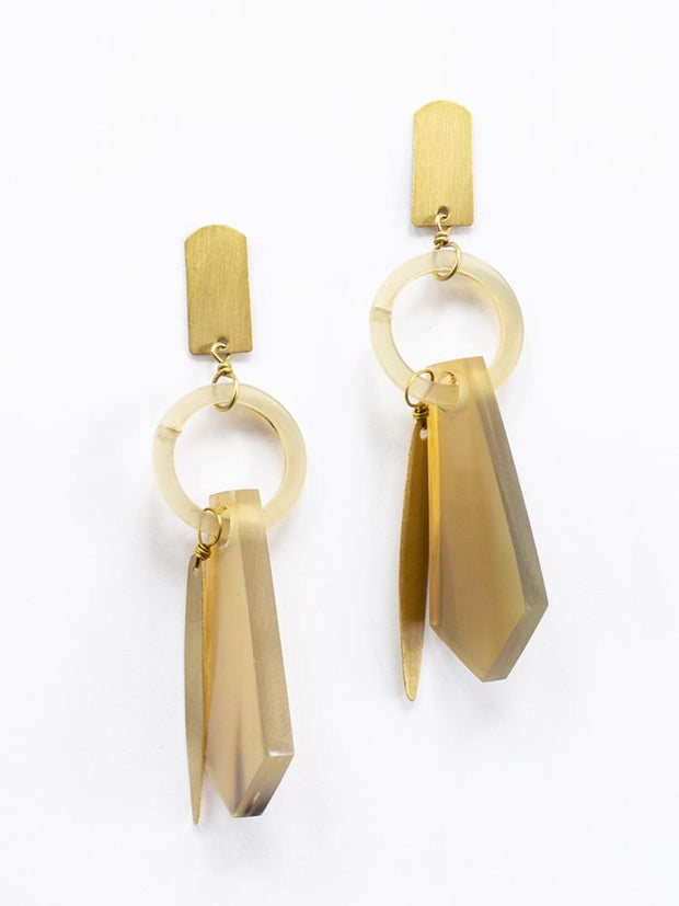 Deccan Drop Earrings Mixed