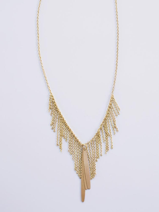 Willow Necklace Gold