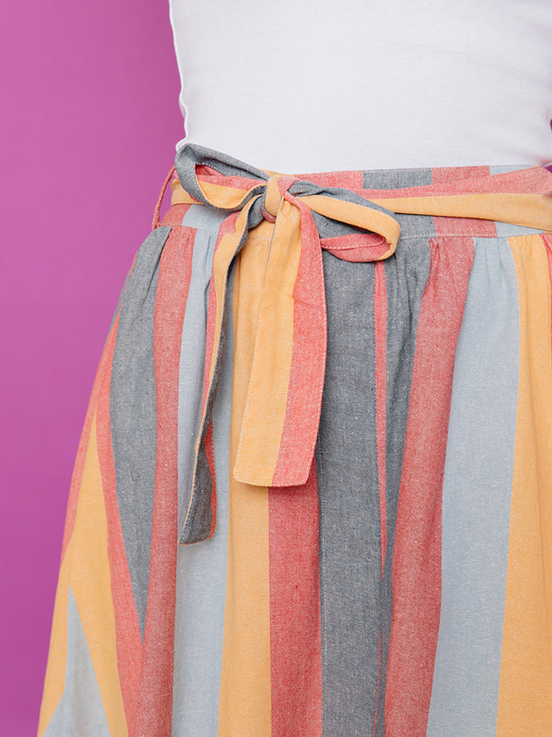 Laci Skirt Solstice Stripe