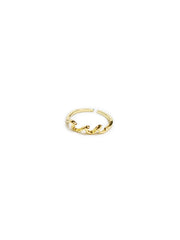 Swell Ring Set Gold