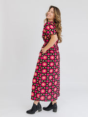 Aimee Maxi Dress Mod Fuchsia