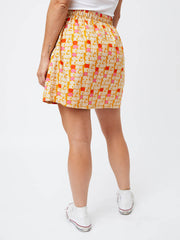 Val Mini Skirt OOAK Turmeric