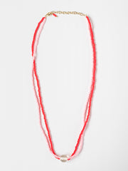 Dolly Beaded Necklace Cherry