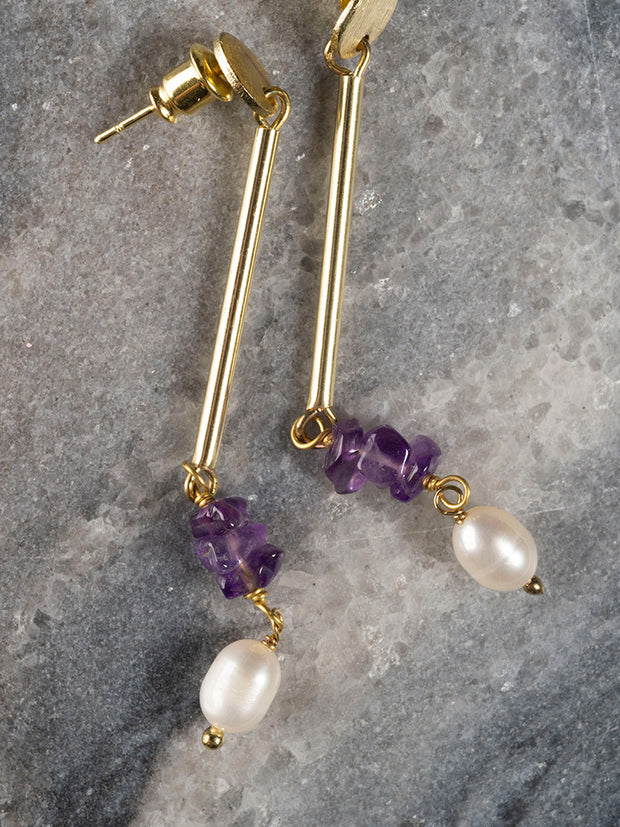 Savvy Hook Earrings - Handmade Jewelry