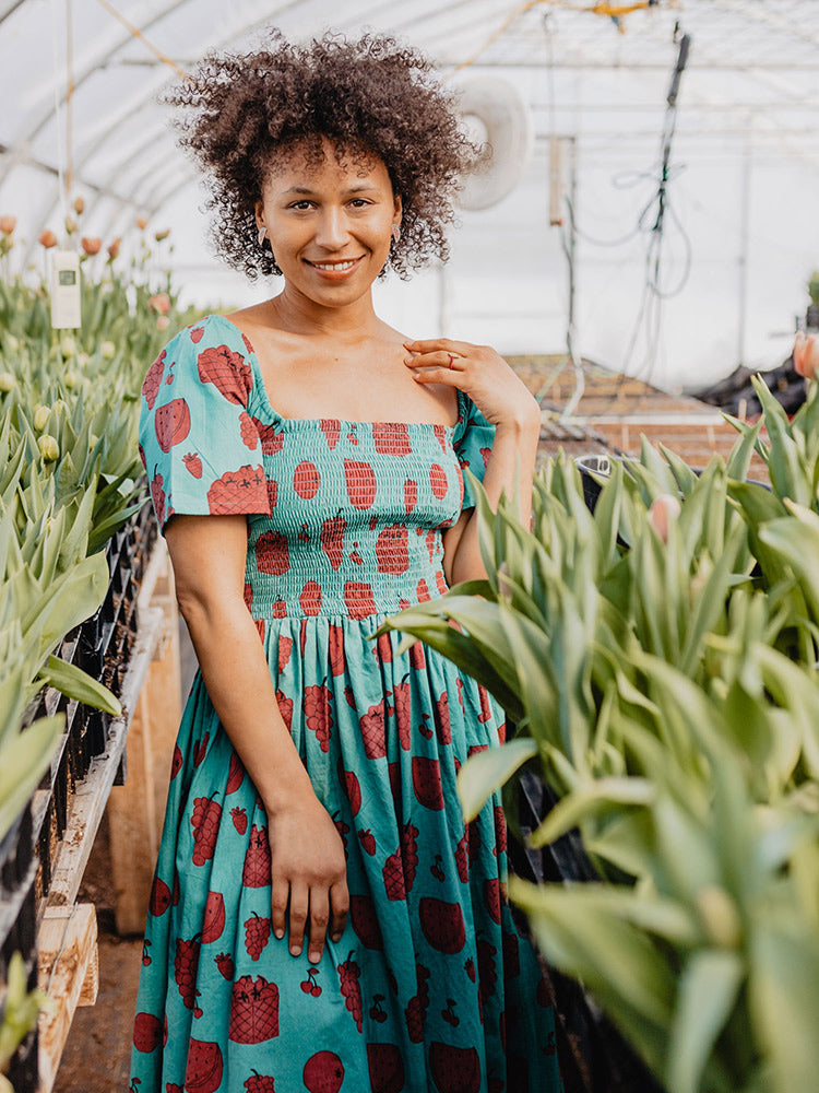 Teddy Dress Fruity Pink - Fair Trade Dresses | Mata Traders