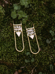 Maya Hook Earrings Gold