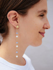 Gracie Beaded Earrings Gold