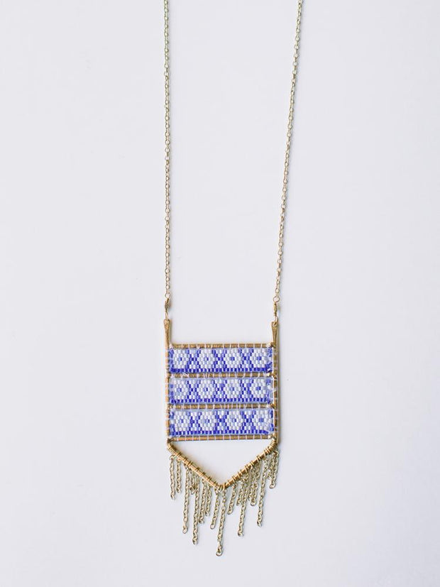Allegory Necklace Blue