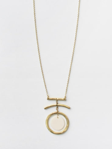 Moon Dance Necklace White