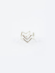 Squiggle Ring Silver